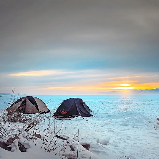 Camping sauvage en Russie
