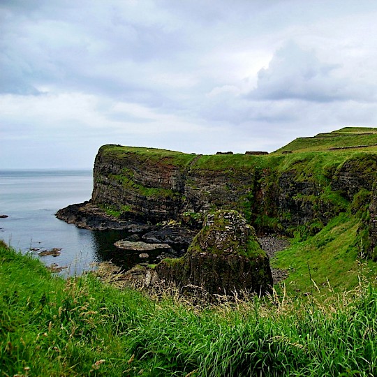 Falaises en Irlande du Nord