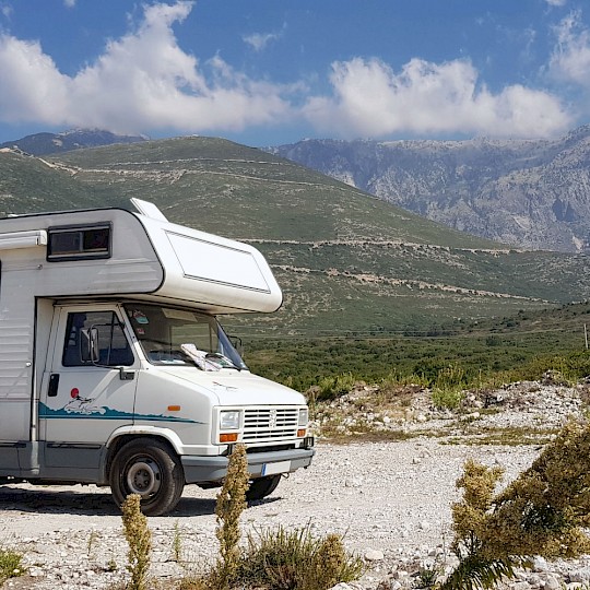 Mit dem Wohnmobil unterwegs