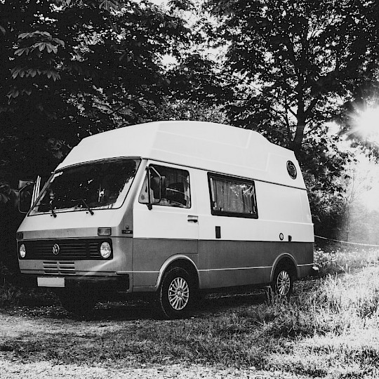 Acampada libre en el bosque