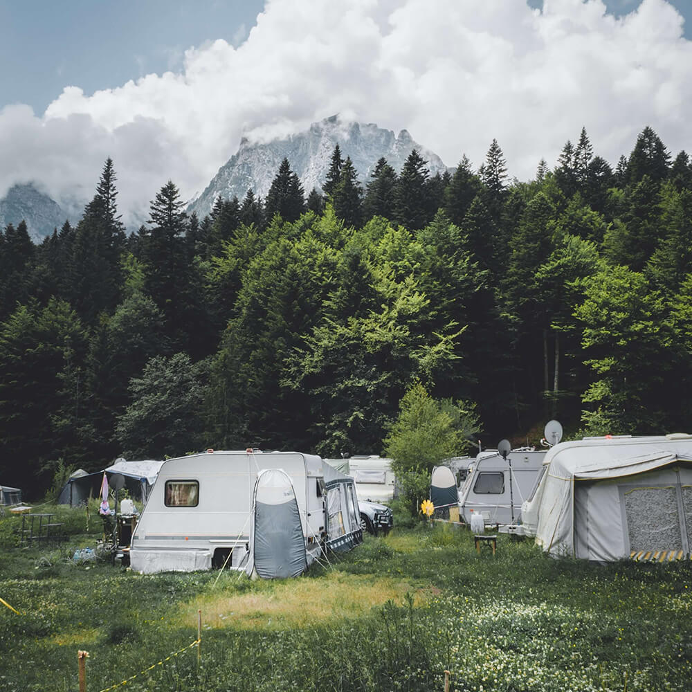 Campeggio in Romania