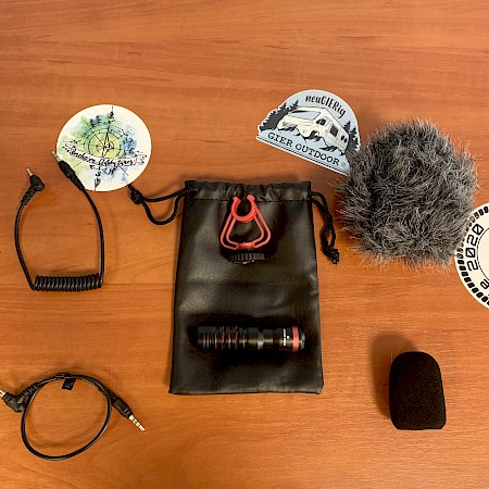 Micrófono y accesorios