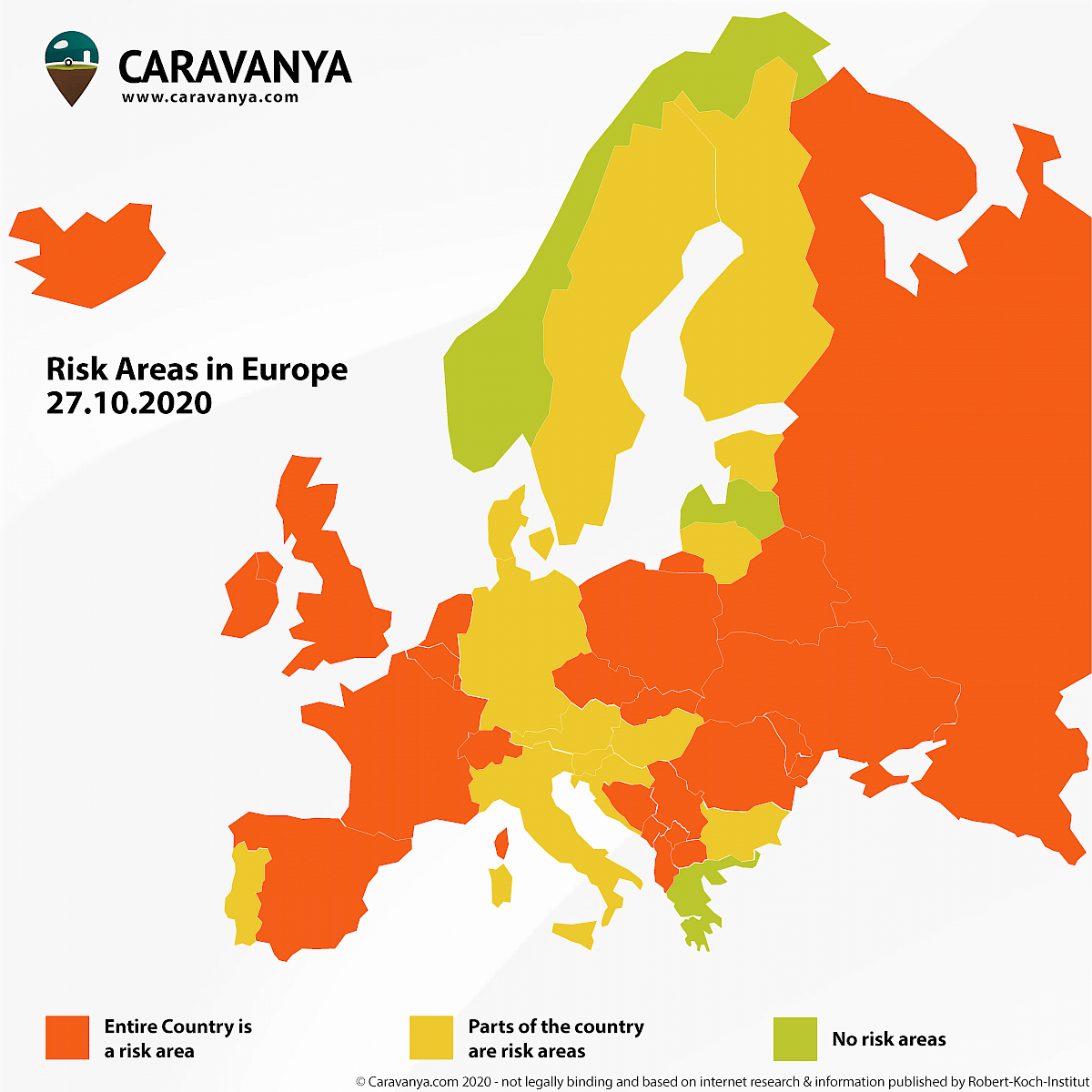 Corona Europe Map