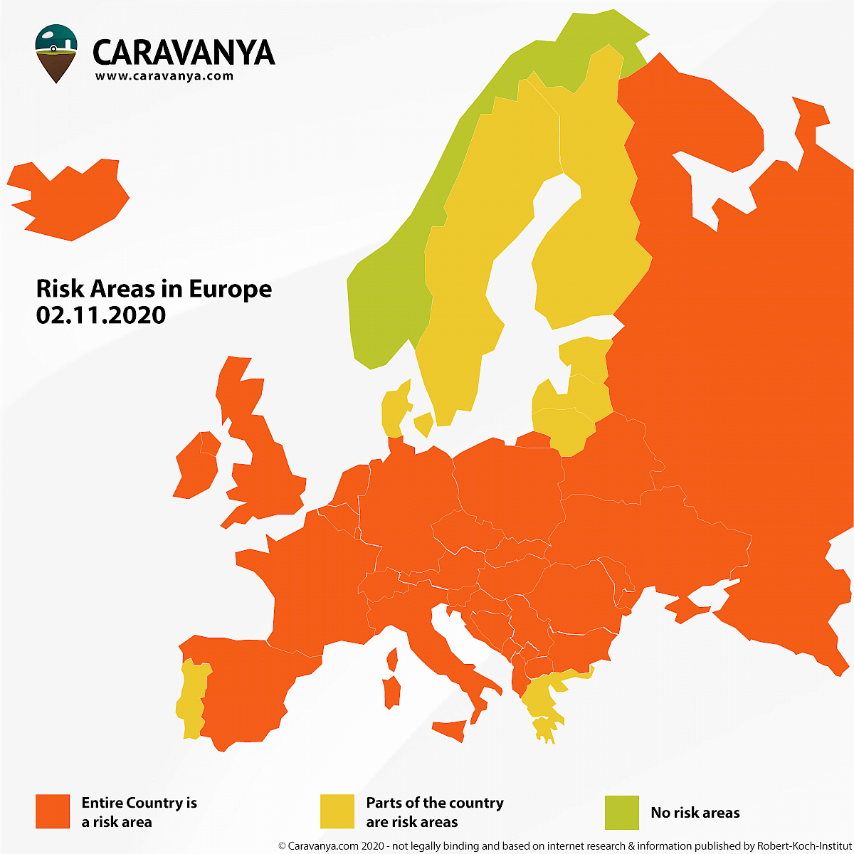 Corona Europe Map