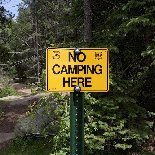 Dos and Don'ts des Wildcampings