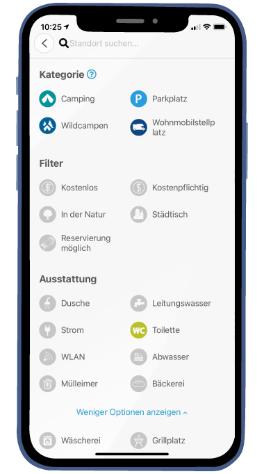 Filters bij Caravanya I