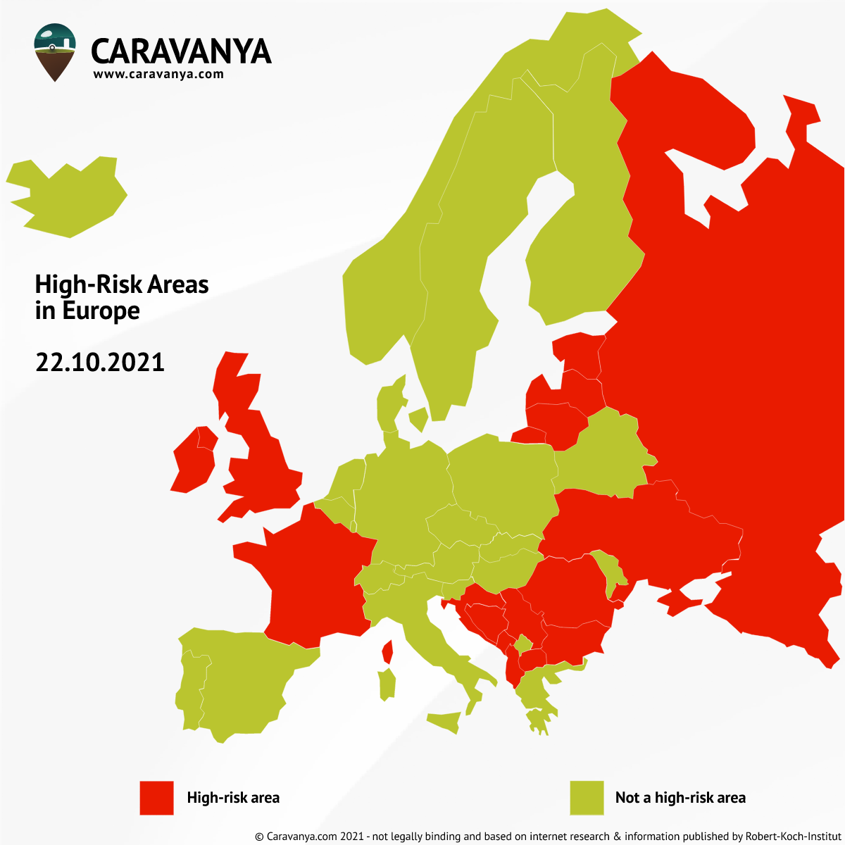 Corona Europe Map