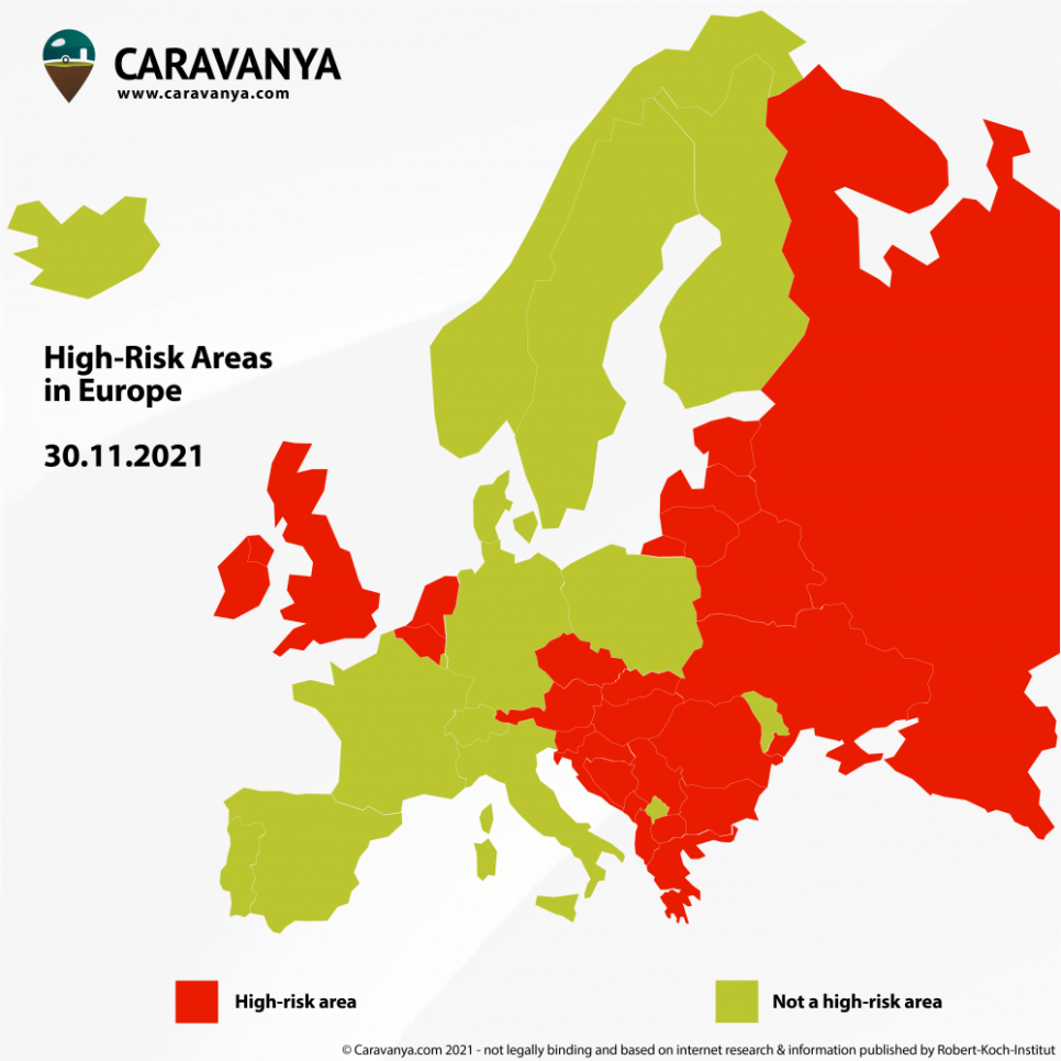 Corona Europe Map