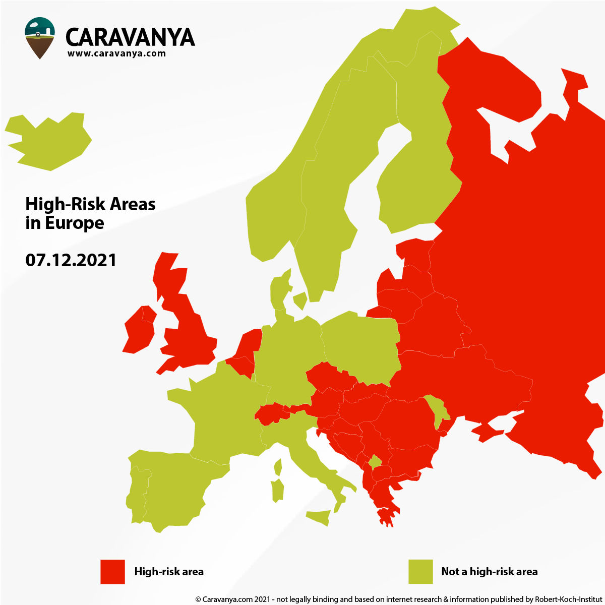 Corona Europe Map