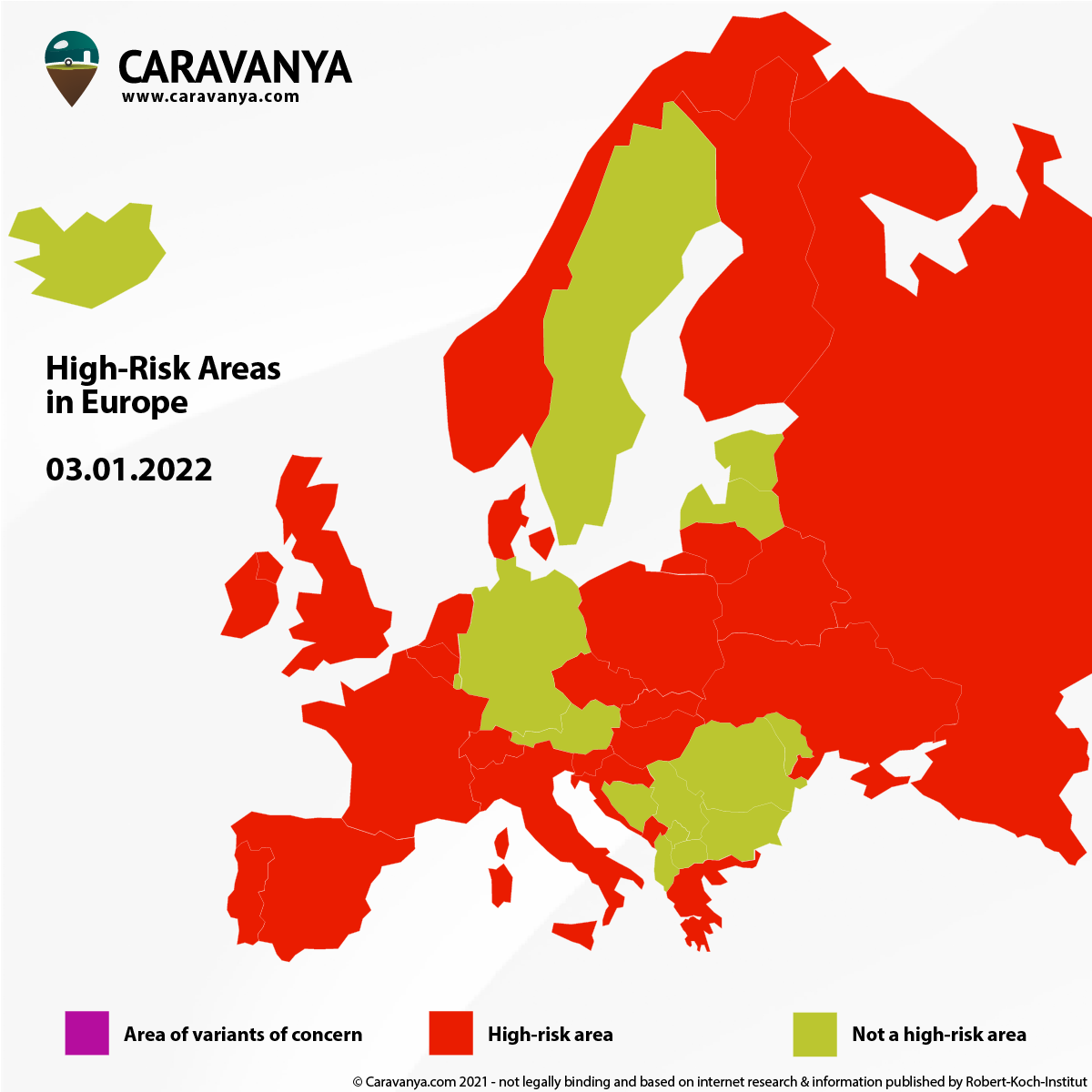 Corona Europe Map