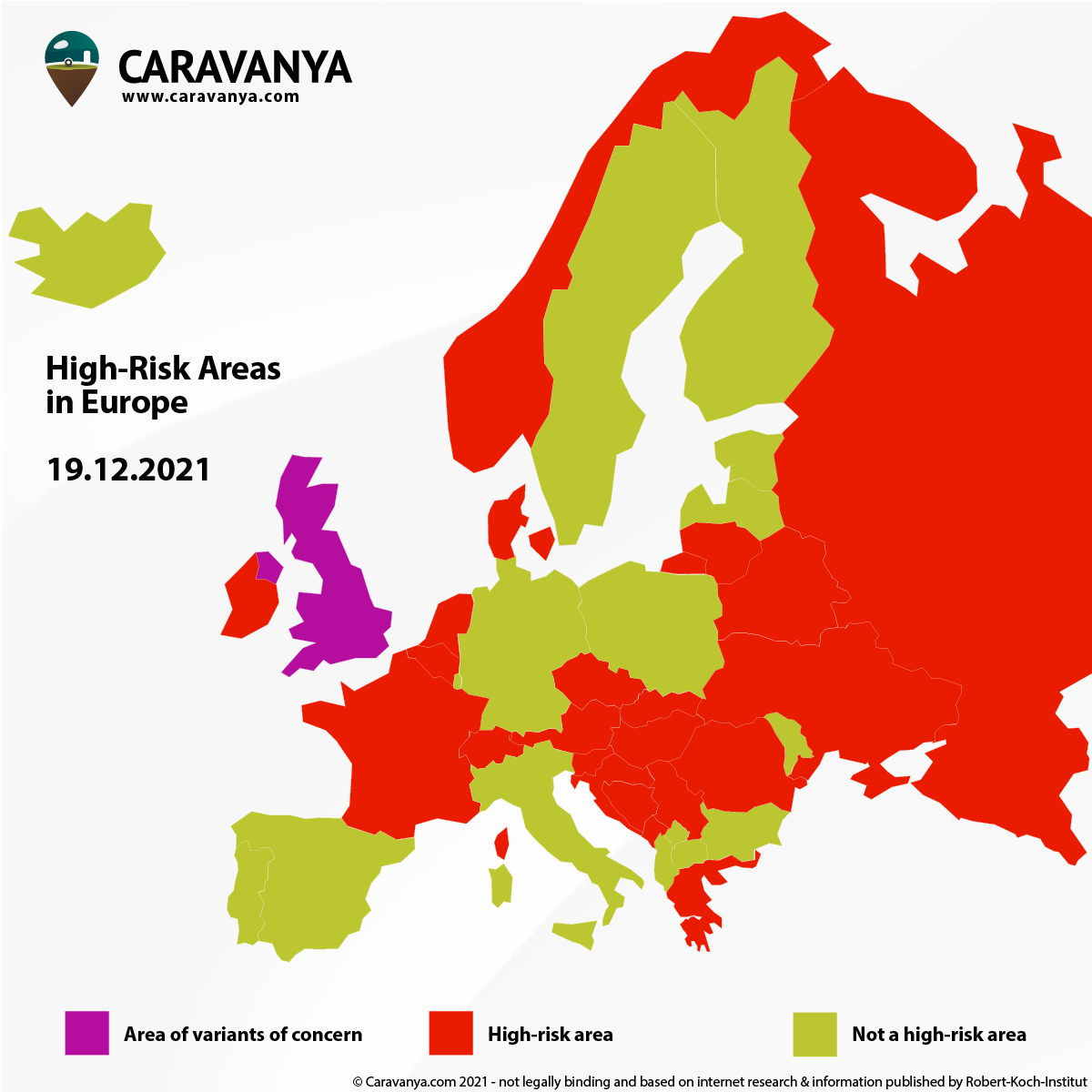 Corona Europe Map