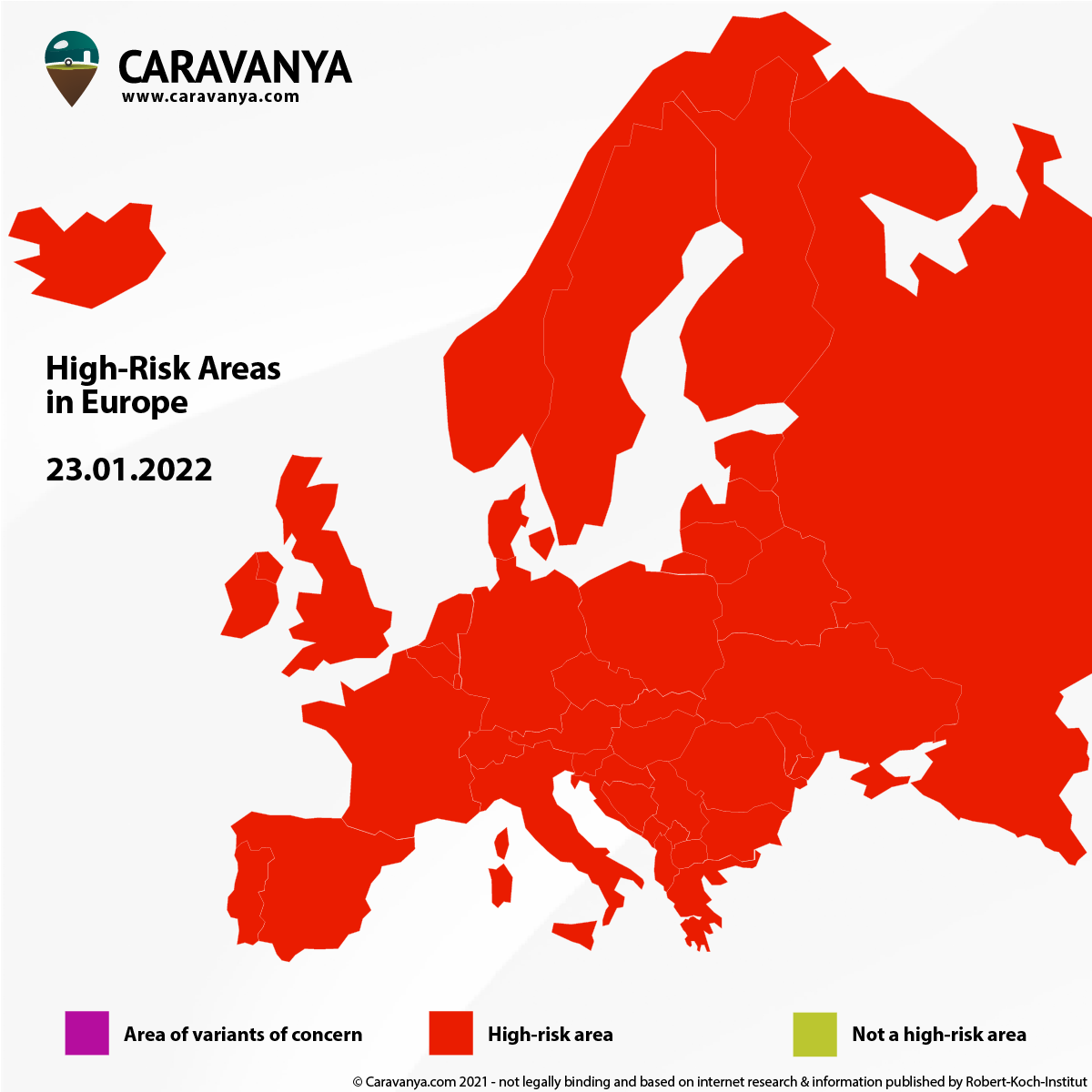 Corona Europe Map