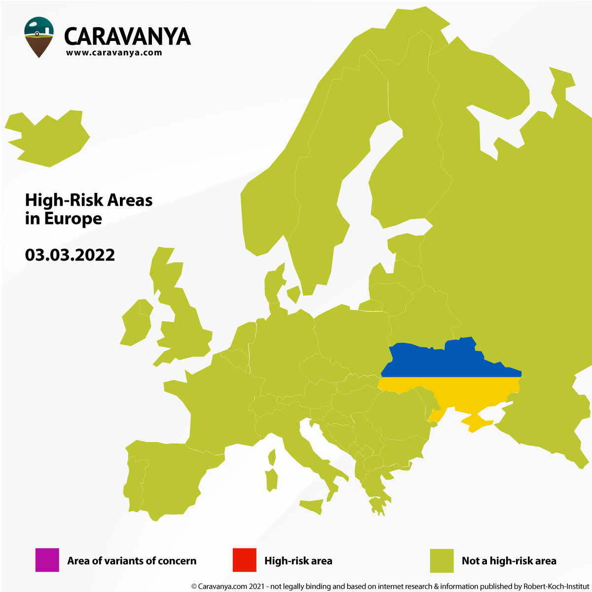 Corona Europe Map