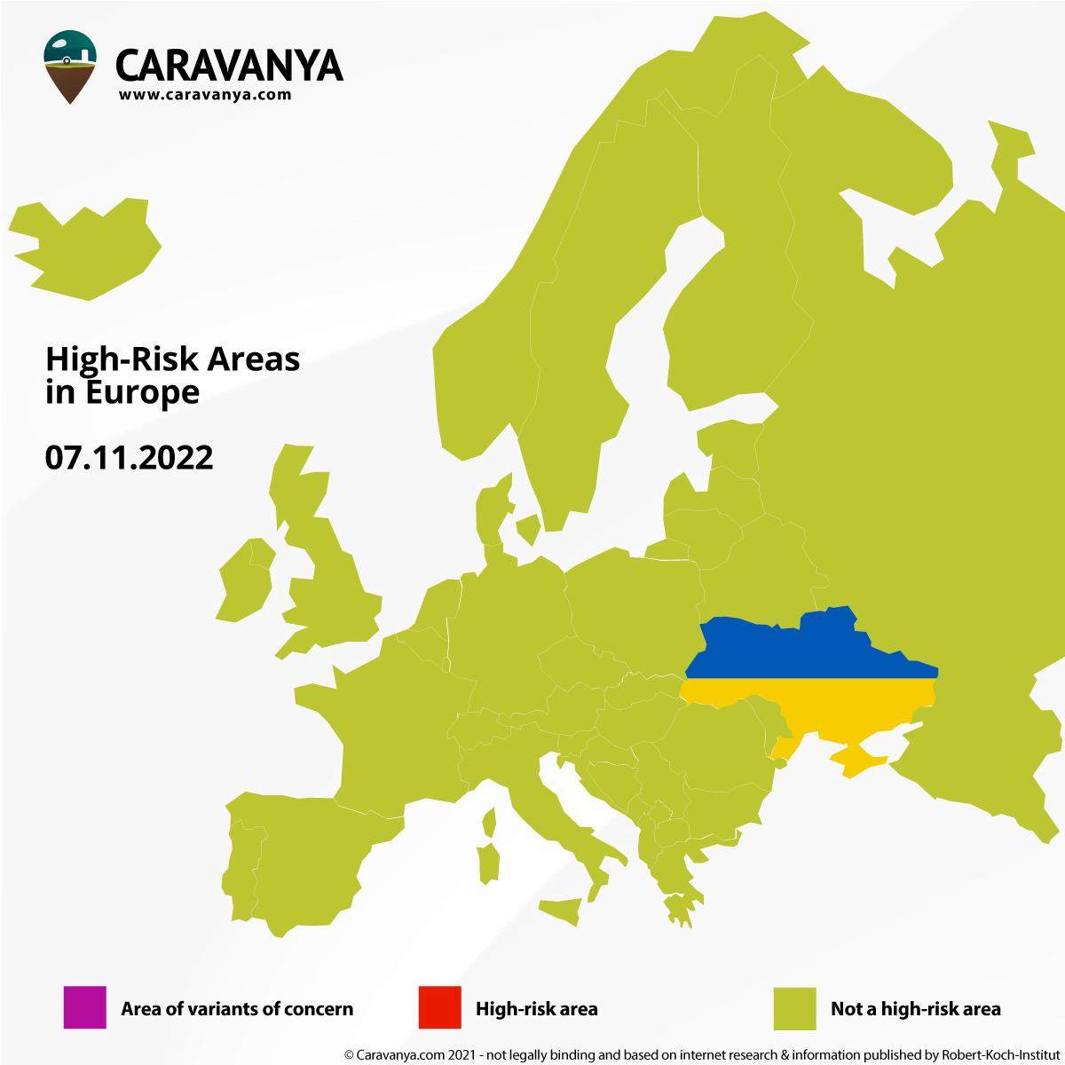 Corona Europe Map